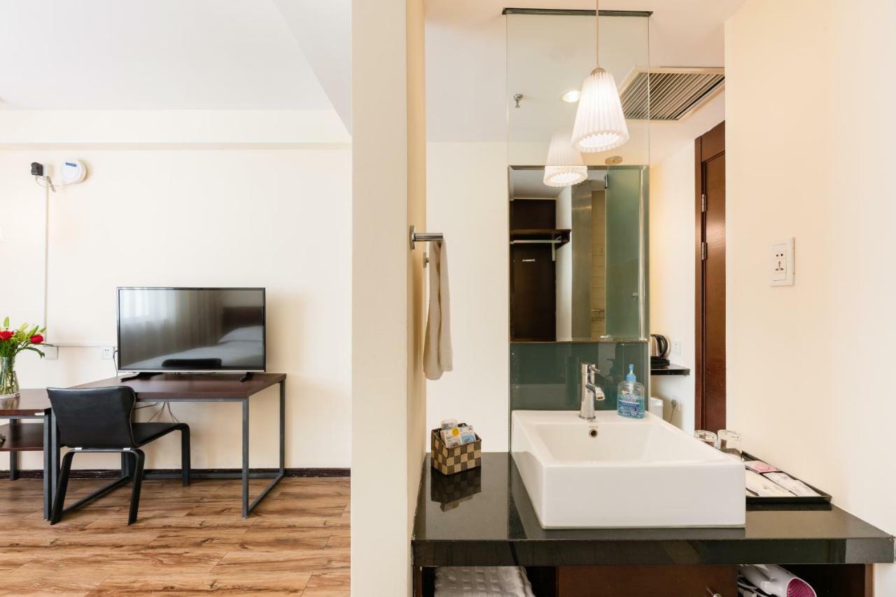 Sunjoy Hotel Beijing Bagian luar foto